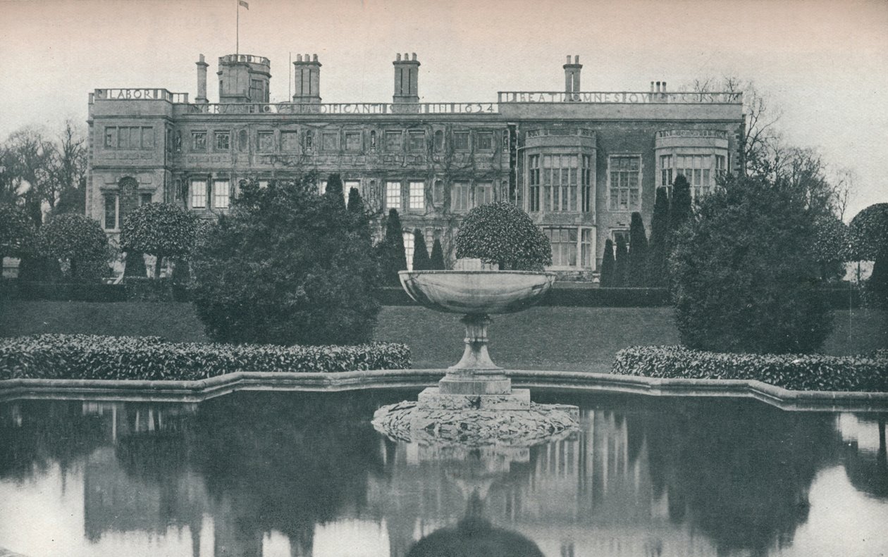Ashby Kalesi, Northants: Güney Yakası, Çeşmeli, c1915 by Unbekannt