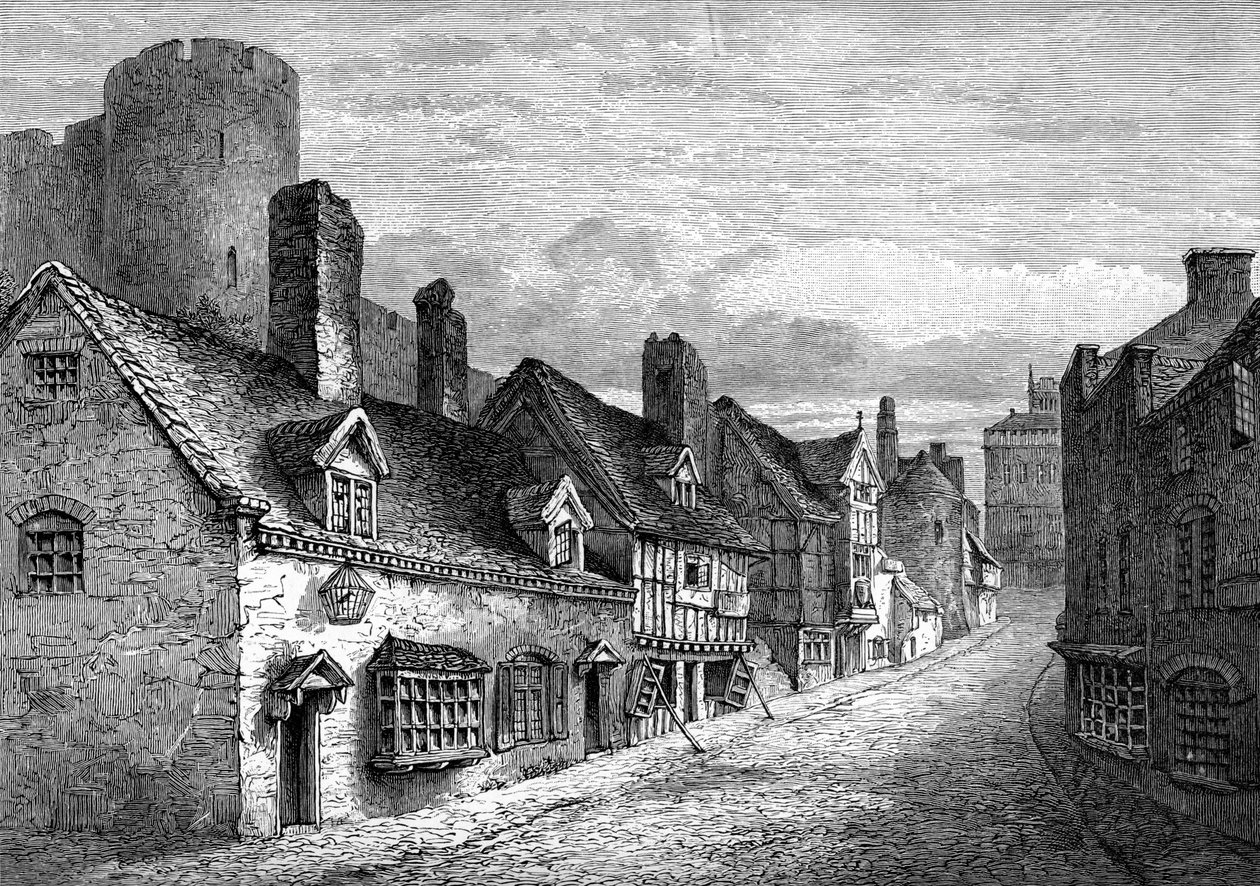 Kale Kapısı, Shrewsbury, Shropshire, 1893 by Unbekannt