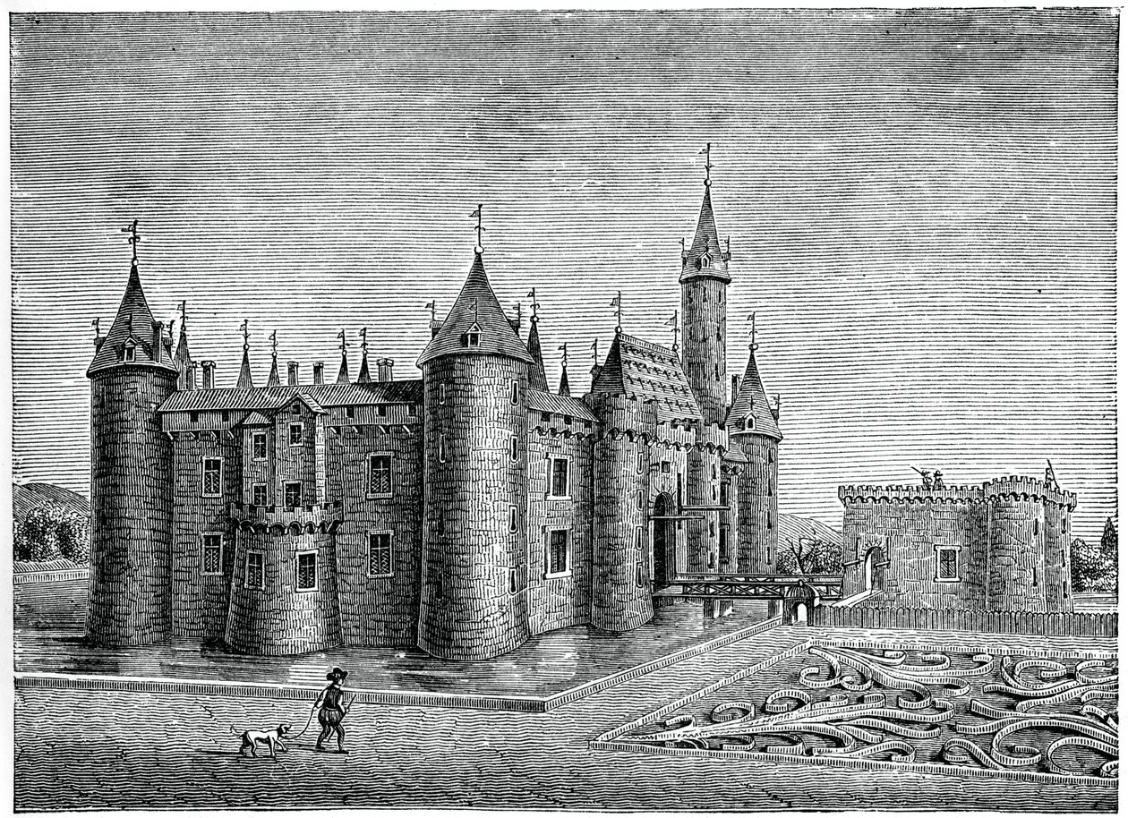 Marcoussis Kalesi, Rambouillet yakınlarında, c17. yüzyıl, 1870 by Unbekannt