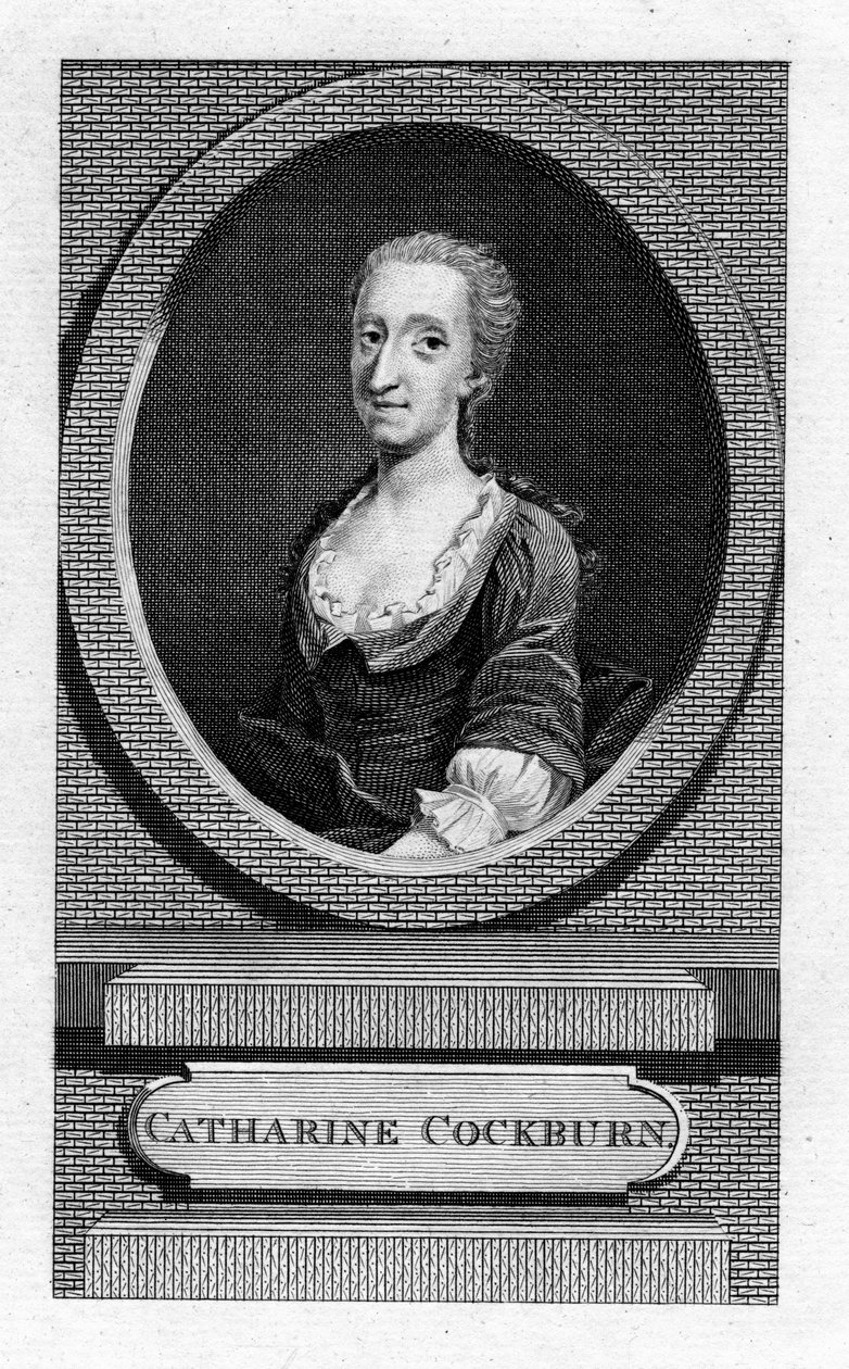 Catharine Trotter Cockburn 1679-1749, İskoç romancı, oyun yazarı ve filozof, 19. yüzyıl by Unbekannt