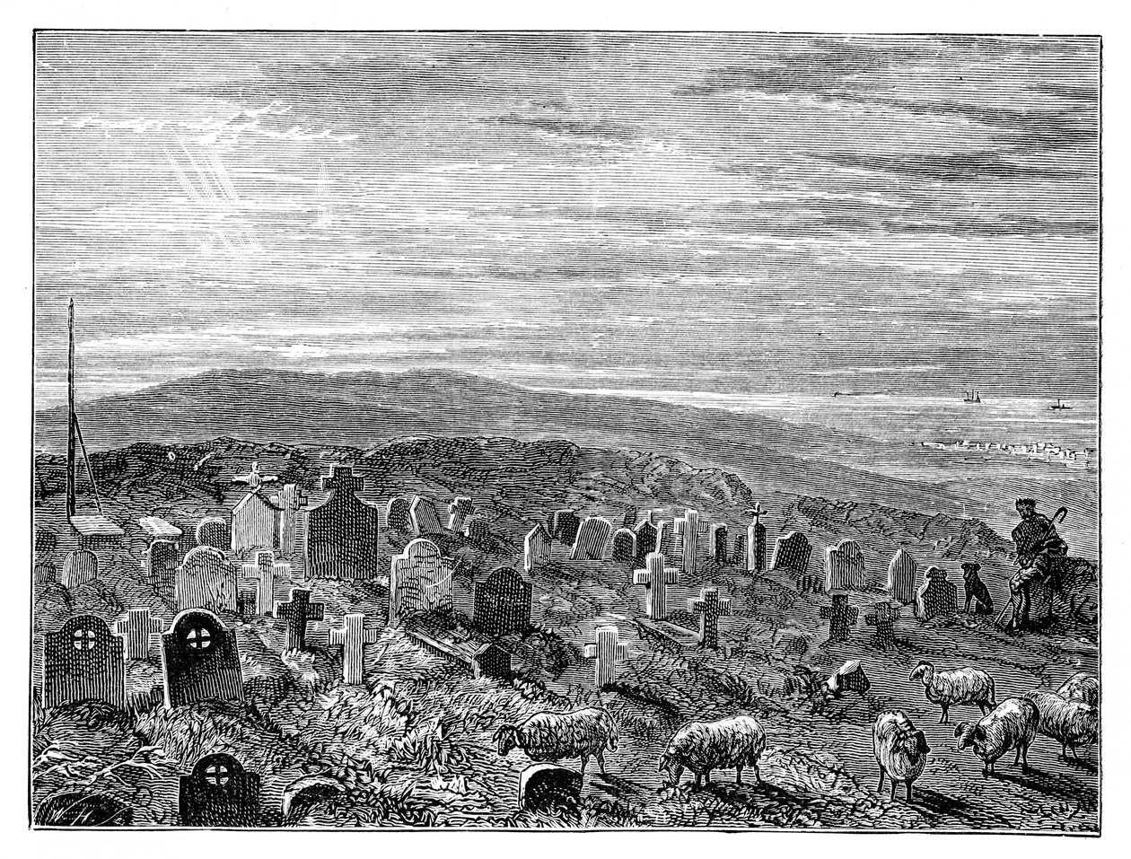 Cathcarts Tepesi, Kırım, Ukrayna, c1888 by Unbekannt