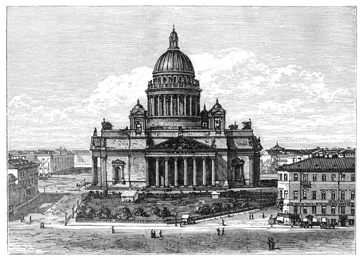 St Isaac Katedrali, St Petersburg, Rusya, 1900 by Unbekannt