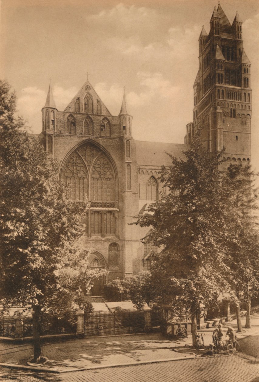 Saint-Sauveur Katedrali, c1928 by Unbekannt