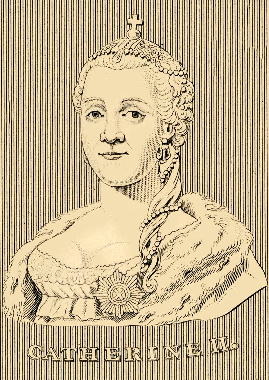 Catherine II, 1729-1796, 1830. by Unbekannt