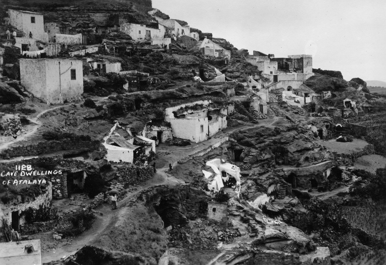 Atalaya, Gran Canaria, Kanarya Adaları, İspanya, 20. yüzyıl mağara evleri by Unbekannt