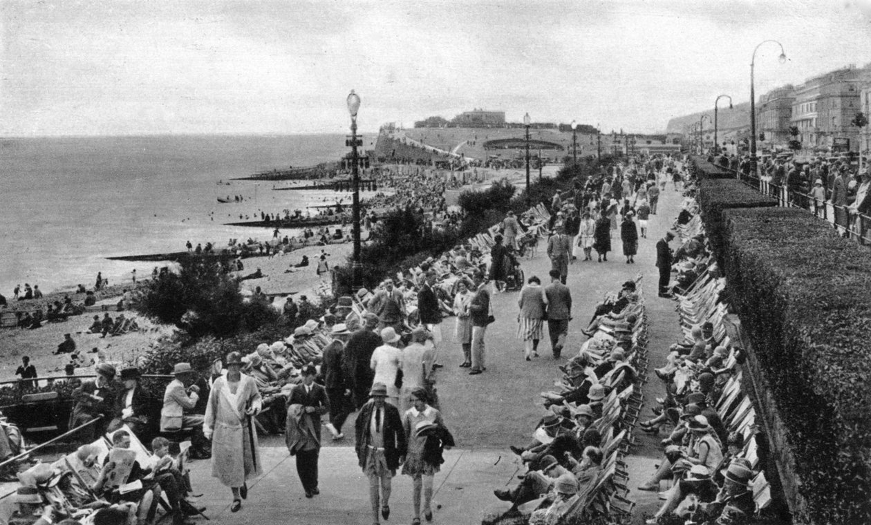 Central Parade ve Wish Tower, Eastbourne, Doğu Sussex, 20. yüzyılın başlarında by Unbekannt