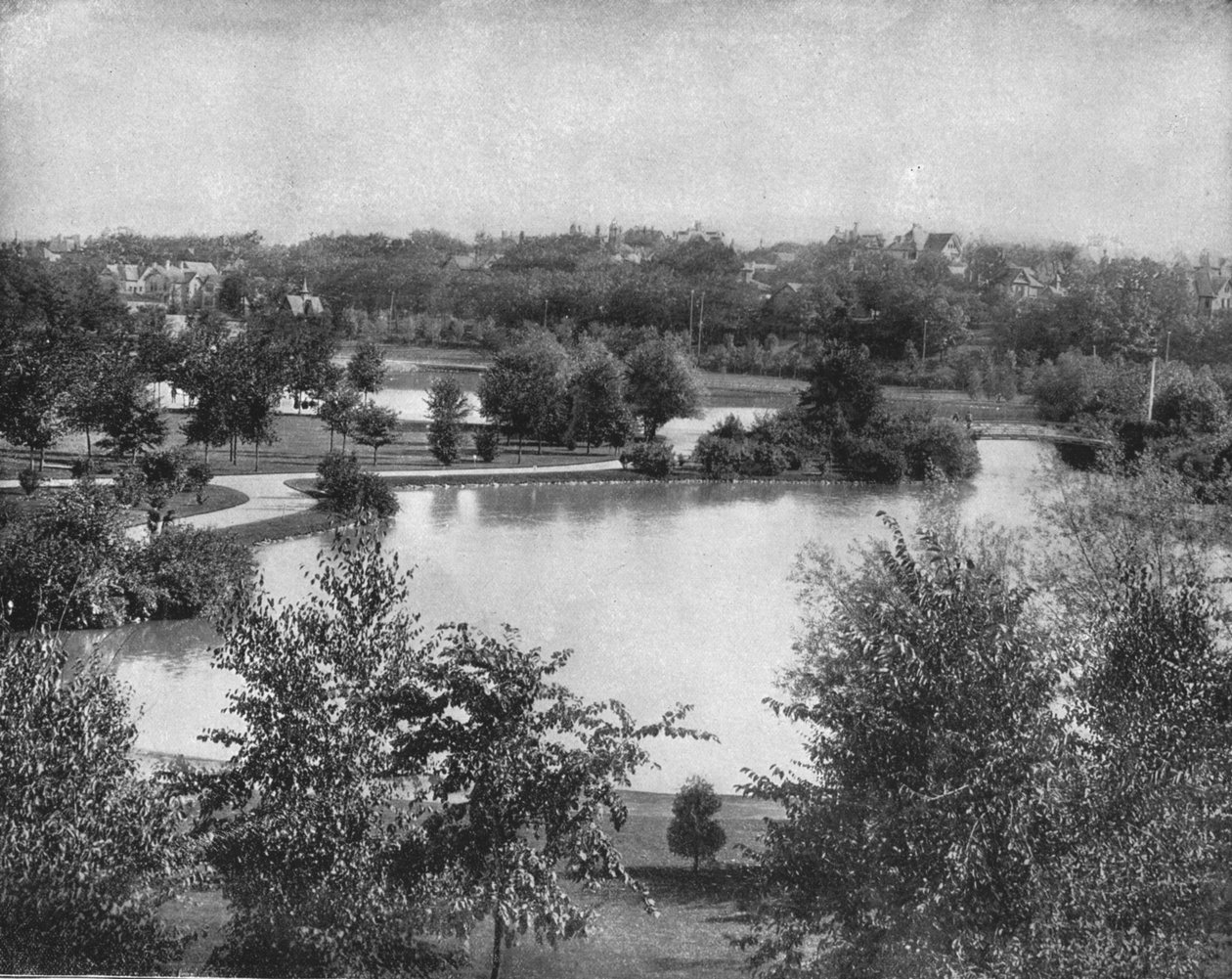 Central Park, Minneapolis, Minnesota, ABD, c1900. by Unbekannt
