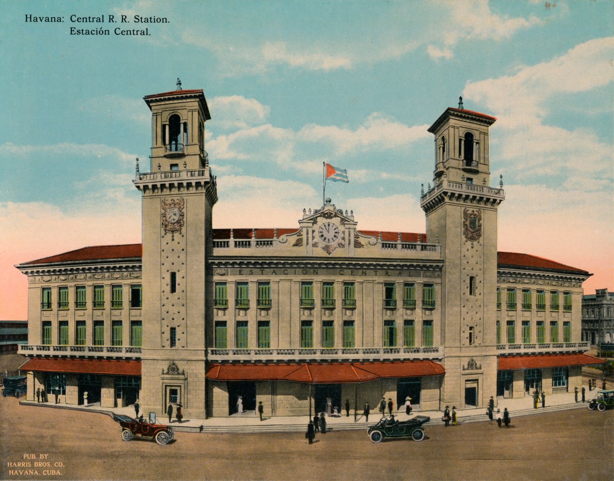 Merkez Tren İstasyonu, Havana, Küba, c1920 by Unbekannt
