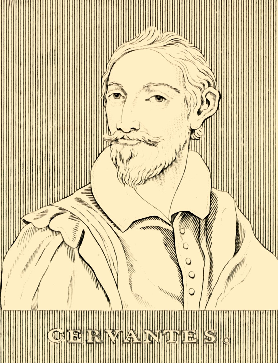 Cervantes, 1547-1616, 1830. by Unbekannt