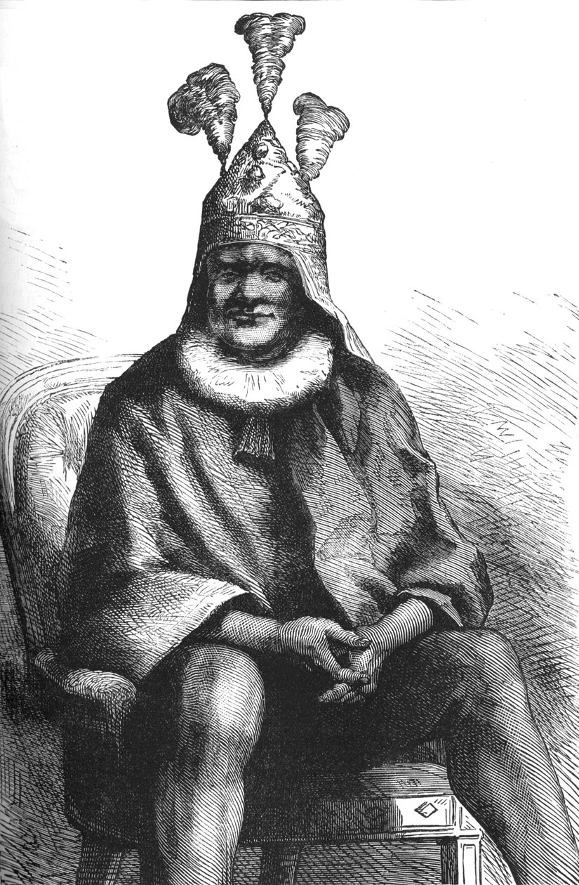 Cetewayo, Zulus Kralı, c1880 by Unbekannt