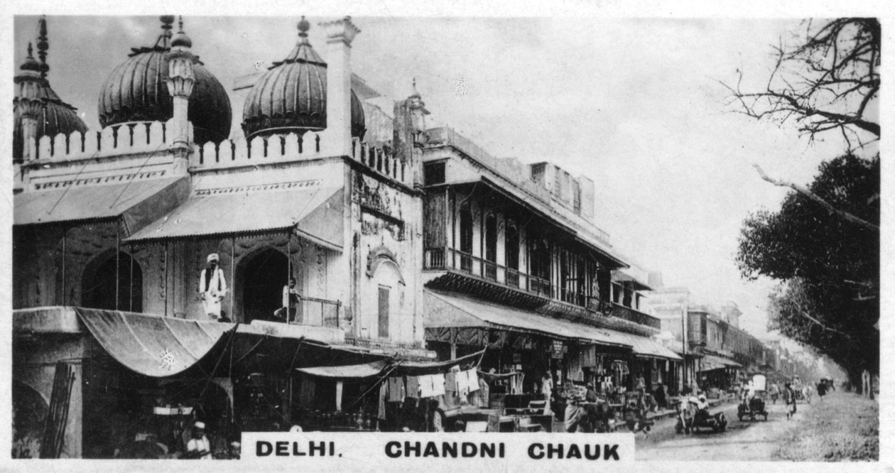 Chandni Chowk, Delhi, Hindistan, c1925 by Unbekannt