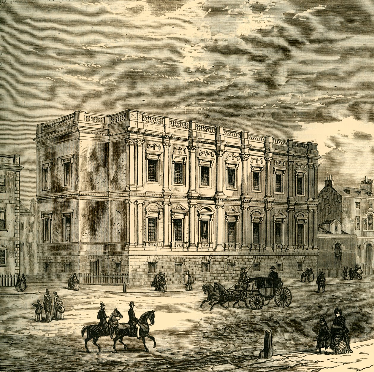 Kraliyet Şapeli, Whitehall, Dış Mekan, 1881. by Unbekannt