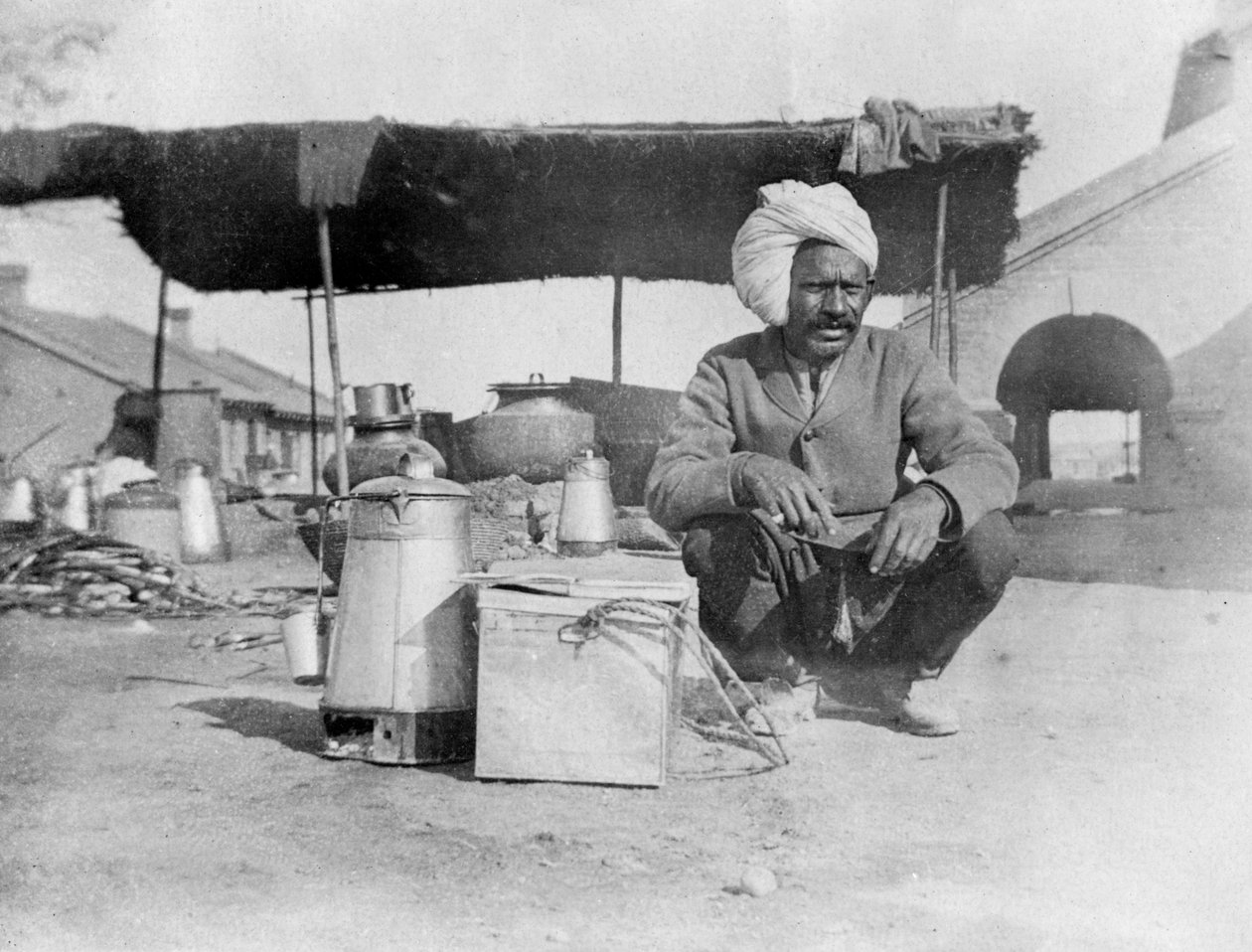 Çar-wallah, Howshera, 1917 by Unbekannt