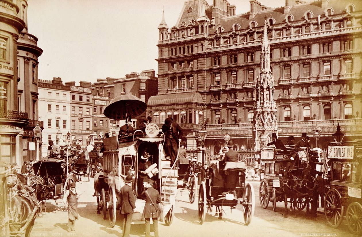 Charing Cross, Londra, c1900 by Unbekannt
