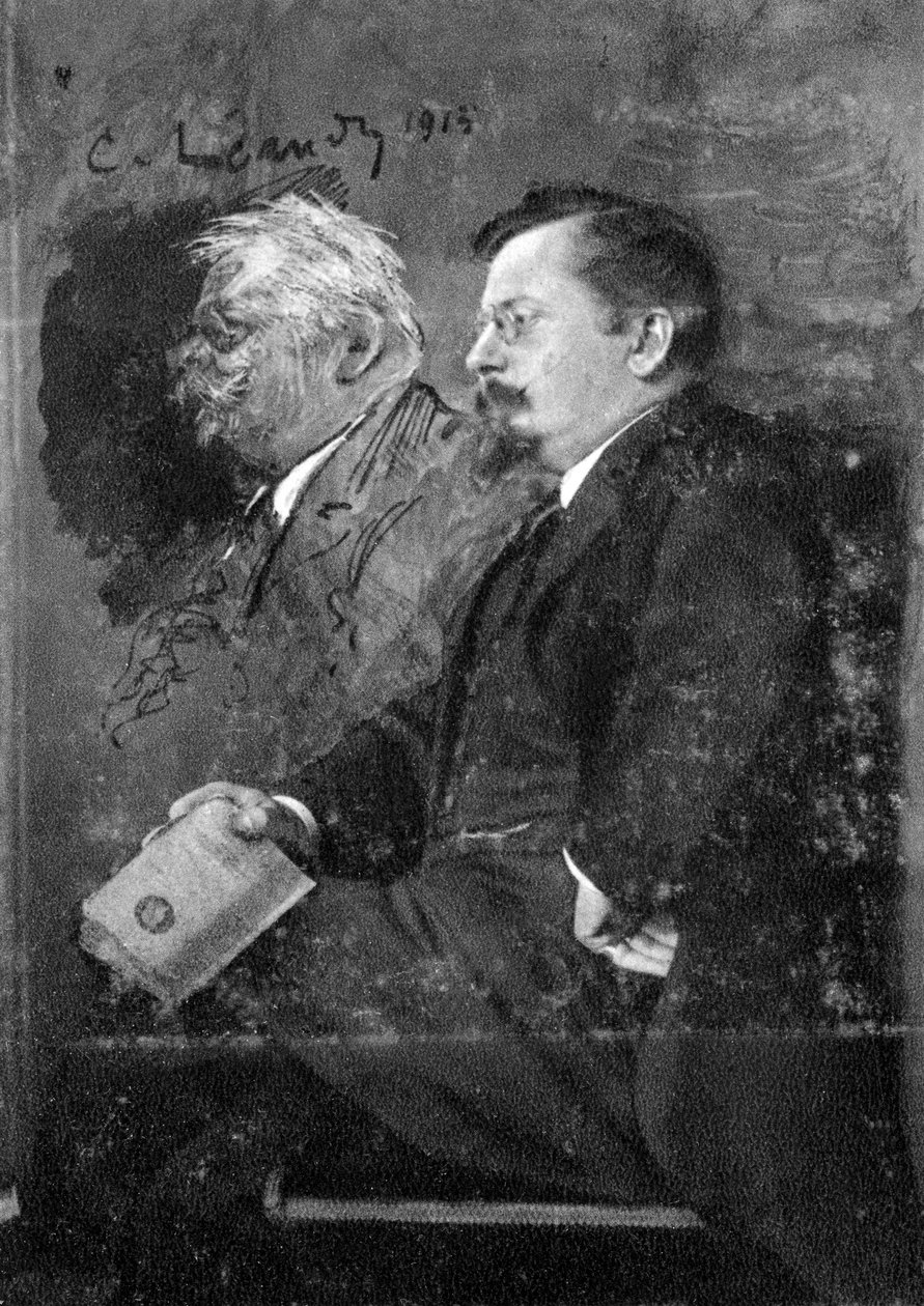 Charles-Lucien Leandre, Fransız ressam, illüstratör ve heykeltıraş, 1915 by Unbekannt