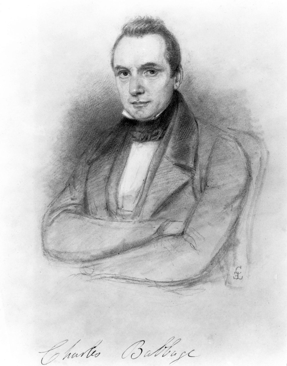 Charles Babbage, İngiliz matematikçi ve bilgisayar öncüsü by Unbekannt