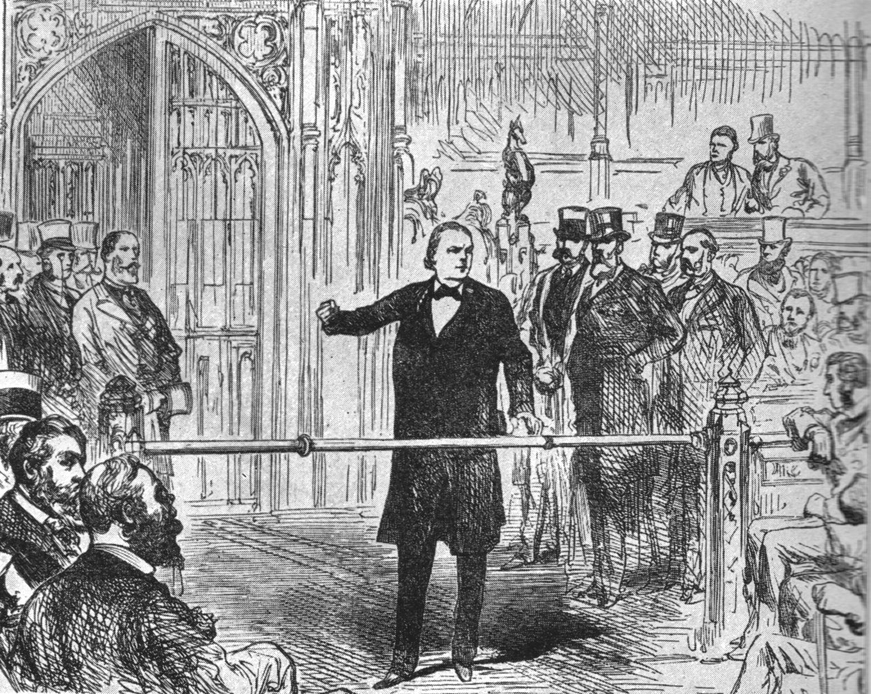 Charles Bradlaugh... Bağlılığı Onaylama Hakkını Talep Etmek..., 1880, 1901. by Unbekannt