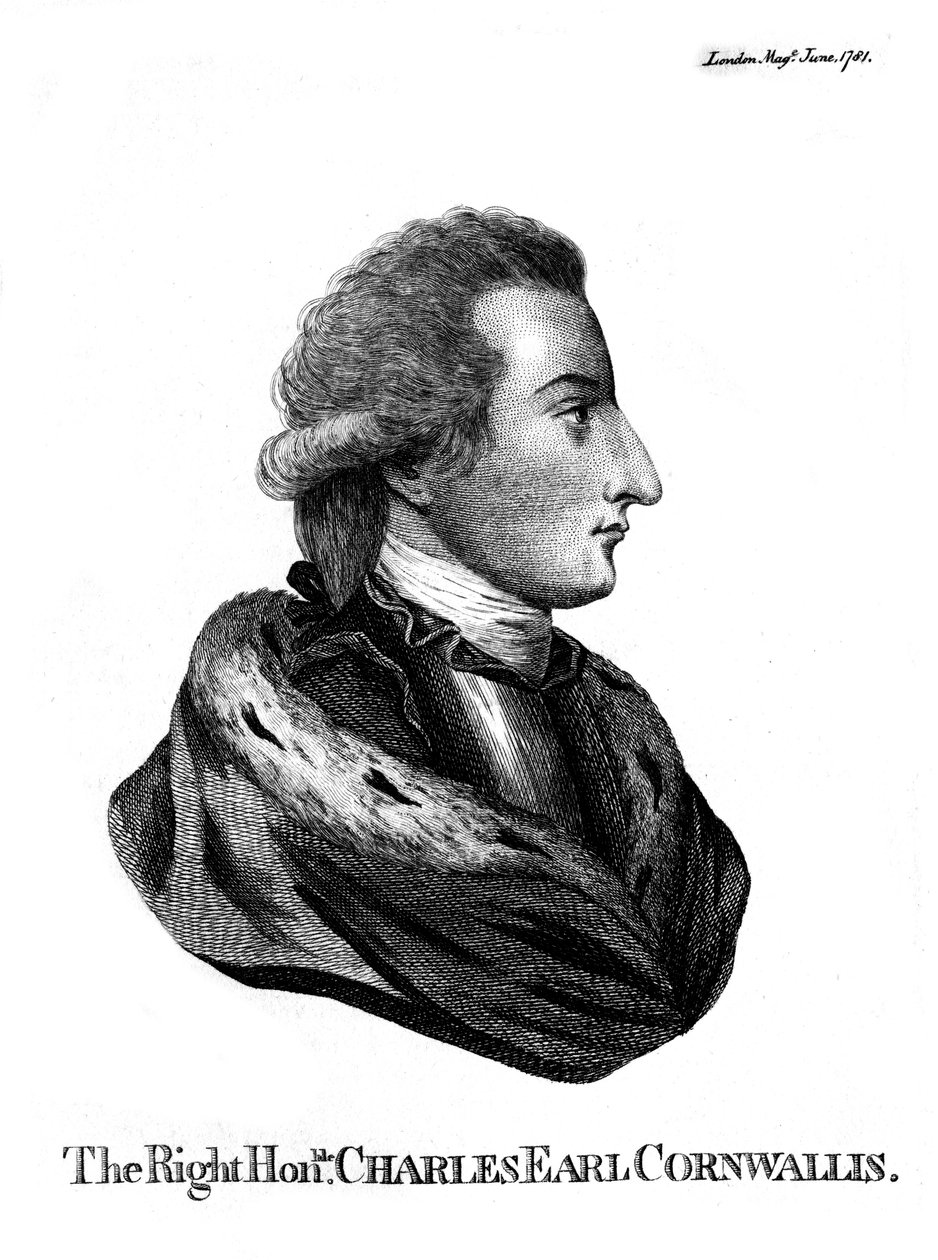 Charles Cornwallis 1738-1805, 1. Marki Cornwallis, 1781 by Unbekannt