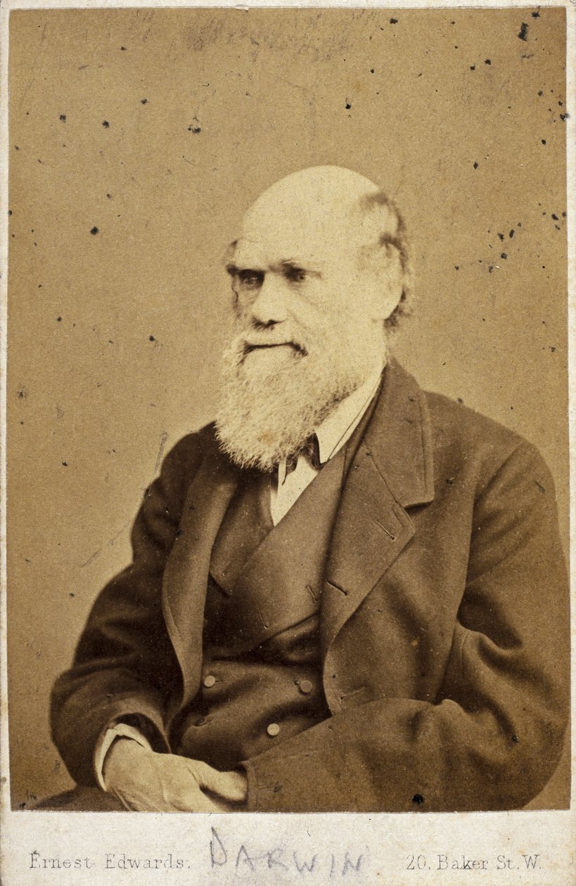 Charles Darwin, İngiliz doğa bilimci, 1870