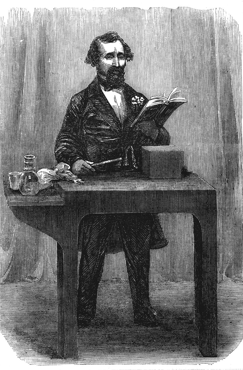 Charles Dickens 1812-70, İngiliz romancı ve gazeteci, Temmuz 1858 by Unbekannt