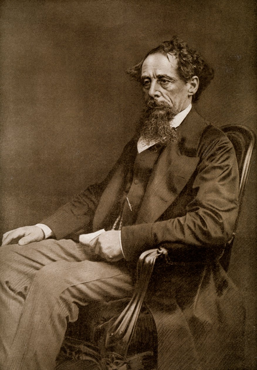 Charles Dickens, 19. yüzyıl İngiliz yazarı, 1910 by Unbekannt