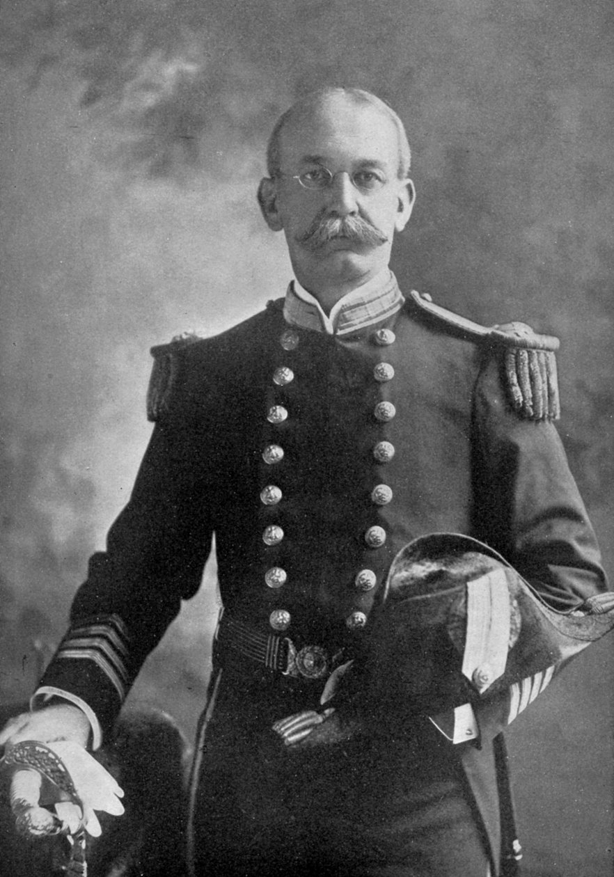 Charles Dwight Sigsbee, Amerikan deniz subayı, 1898 by Unbekannt