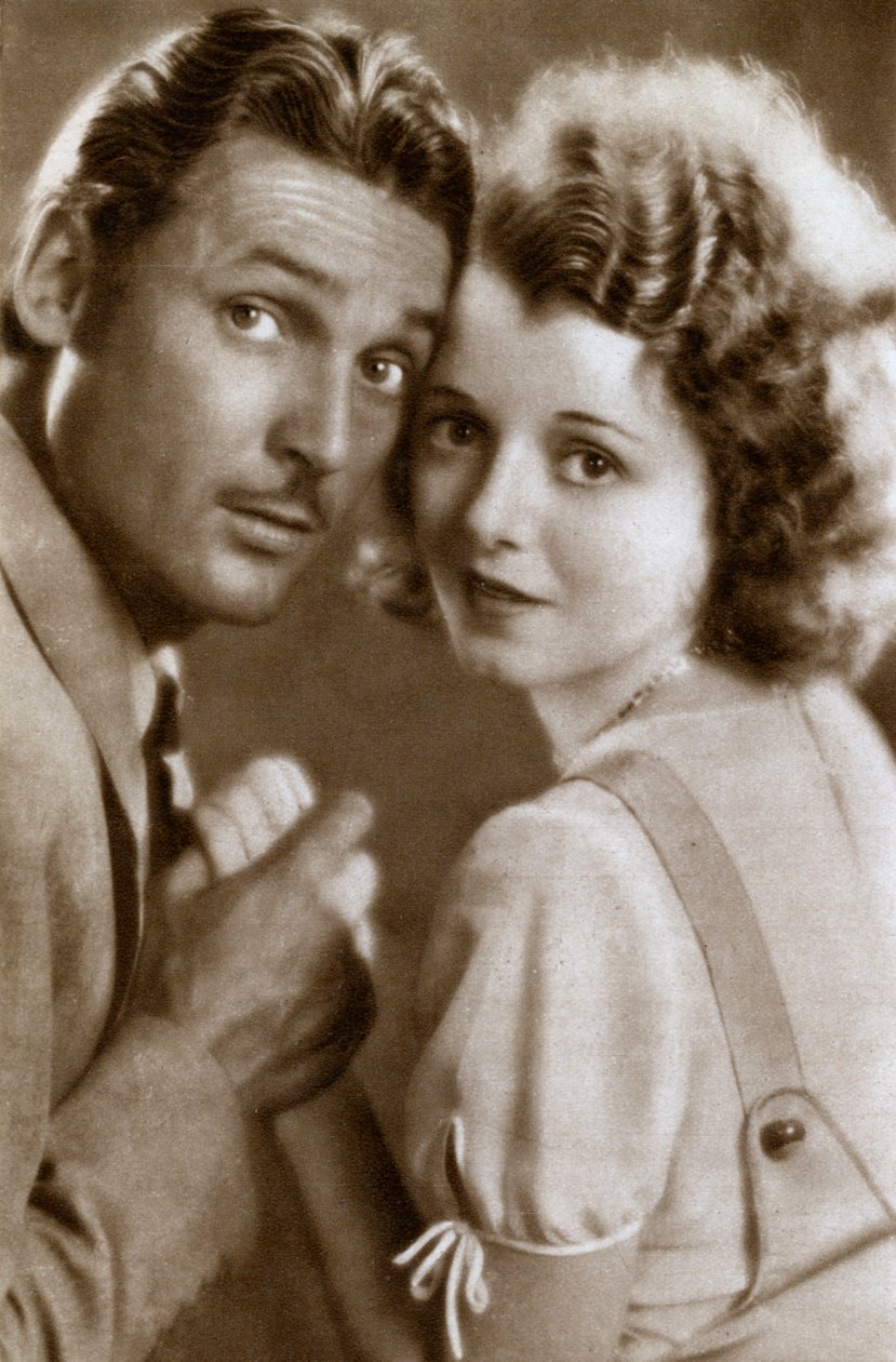 Charles Farrell ve Janet Gaynor, Amerikalı aktörler, 1933 by Unbekannt