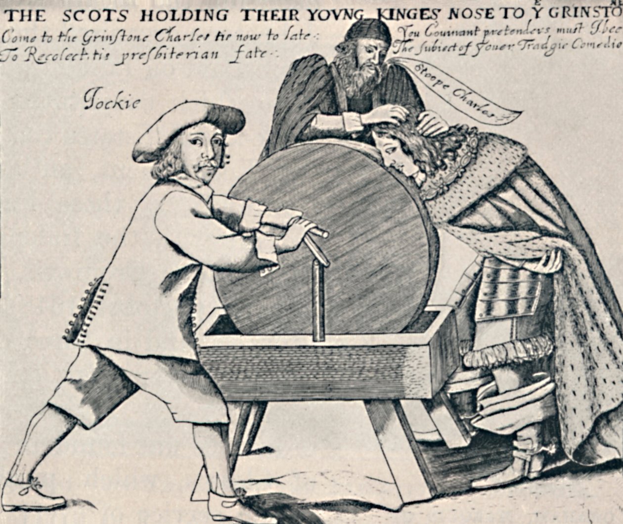 Charles II ve Kirk, 1651, 1903 by Unbekannt