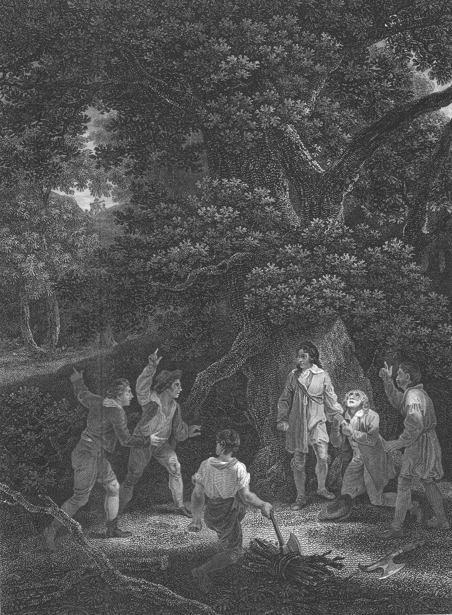 Boscobel Ormanında II. Charles, 1651, 1800 by Unbekannt