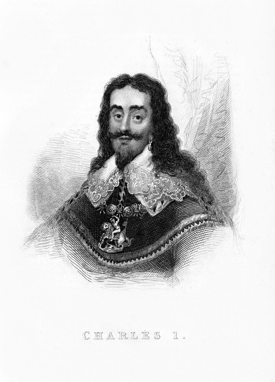 Charles I, İngiltere Kralı, İskoçya ve İrlanda, 19. yüzyıl by Unbekannt