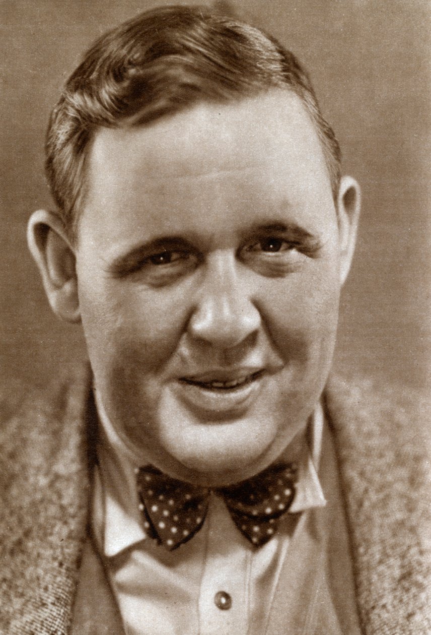 Charles Laughton, İngiliz tiyatro ve sinema oyuncusu, 1933 by Unbekannt