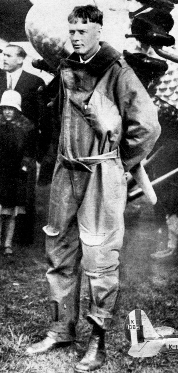 Charles Lindbergh, rekor kıran havacı, 1927 by Unbekannt