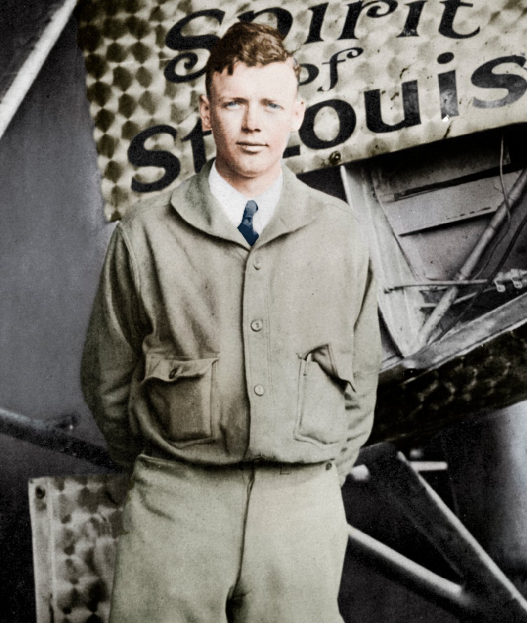 Charles Lindbergh, rekor kıran havacı, 1927 by Unbekannt