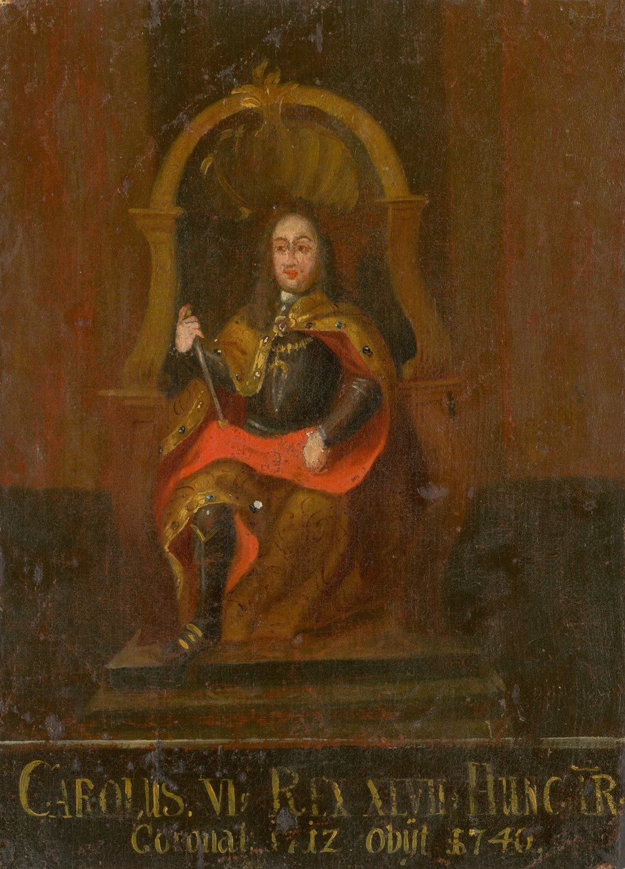 Charles VI 1685-1740, Macaristan ve Hırvatistan Kralı, 18. yüzyılın ilk yarısı.. by Unbekannt