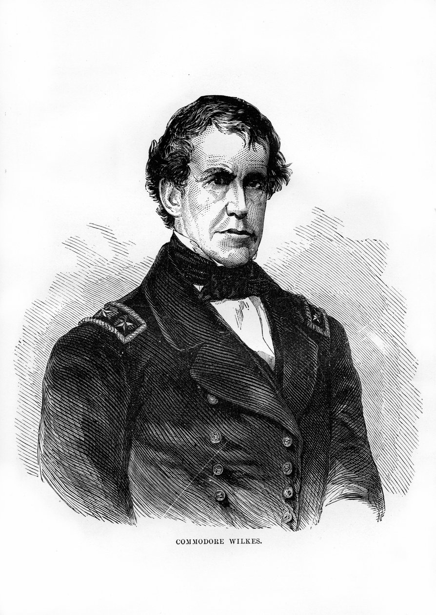 Charles Wilkes, Amerikan deniz subayı ve kaşif, 1872 by Unbekannt
