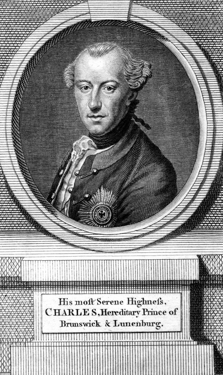 Charles William Ferdinand, Brunswick Dükü, 1735-1806 by Unbekannt