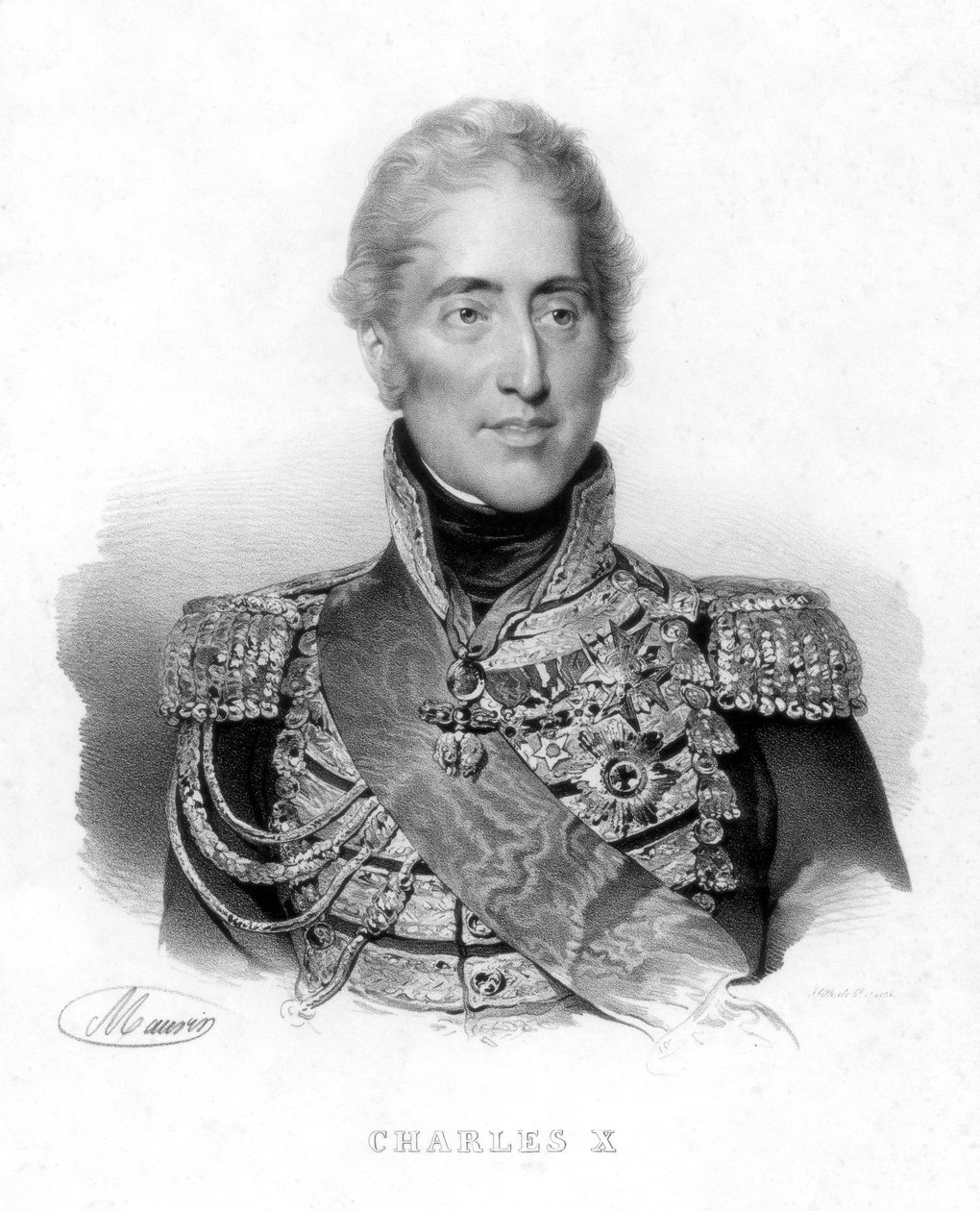 Charles X, Fransa Kralı, 19. yüzyıl by Unbekannt