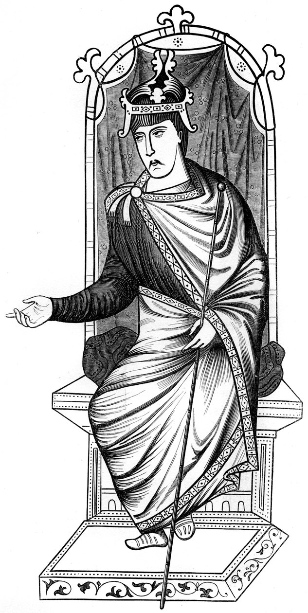 Kel Charles, 9. yüzyıl, 1849 by Unbekannt