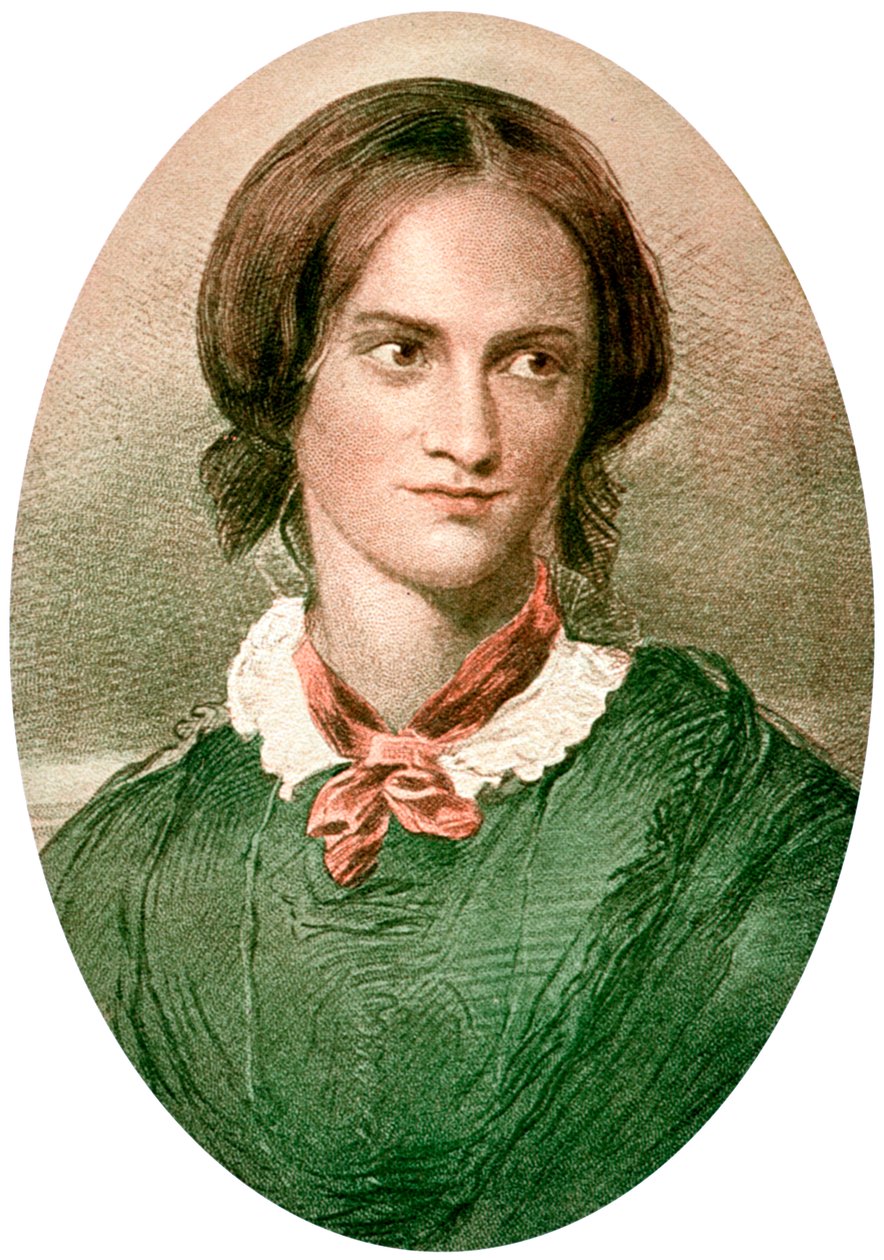 Charlotte Bronte 1816-1855, İngiliz romancı, 1908-1909 by Unbekannt