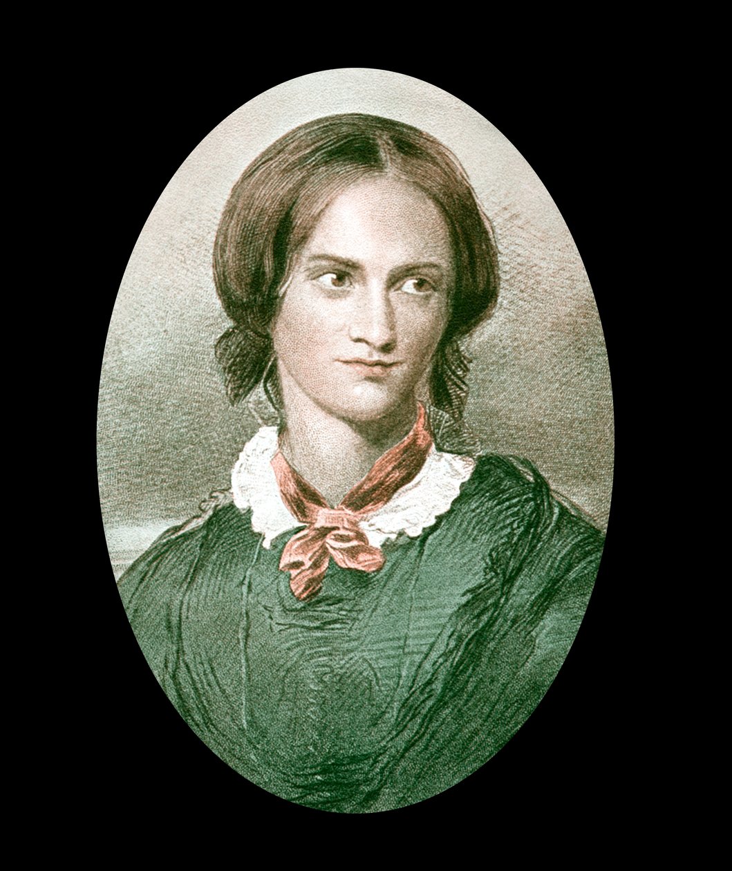 Charlotte Bronte, İngiliz romancı, 19. yüzyılın ortalarında by Unbekannt