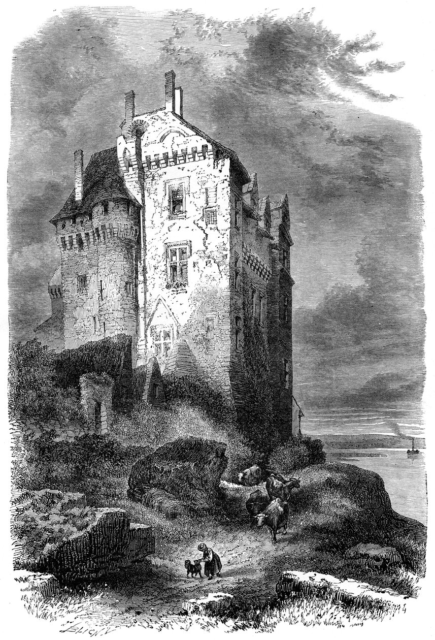 Chateau de Montsoreau, Fransa, 15. yüzyıl 1882-1884 by Unbekannt