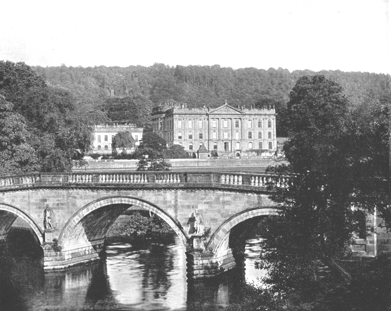 Chatsworth Evi, Derbyshire, 1894. by Unbekannt