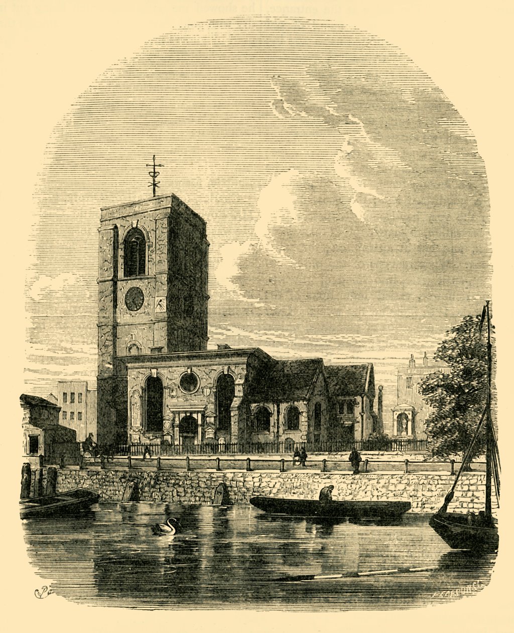 Chelsea Kilisesi, 1860, c1876. by Unbekannt