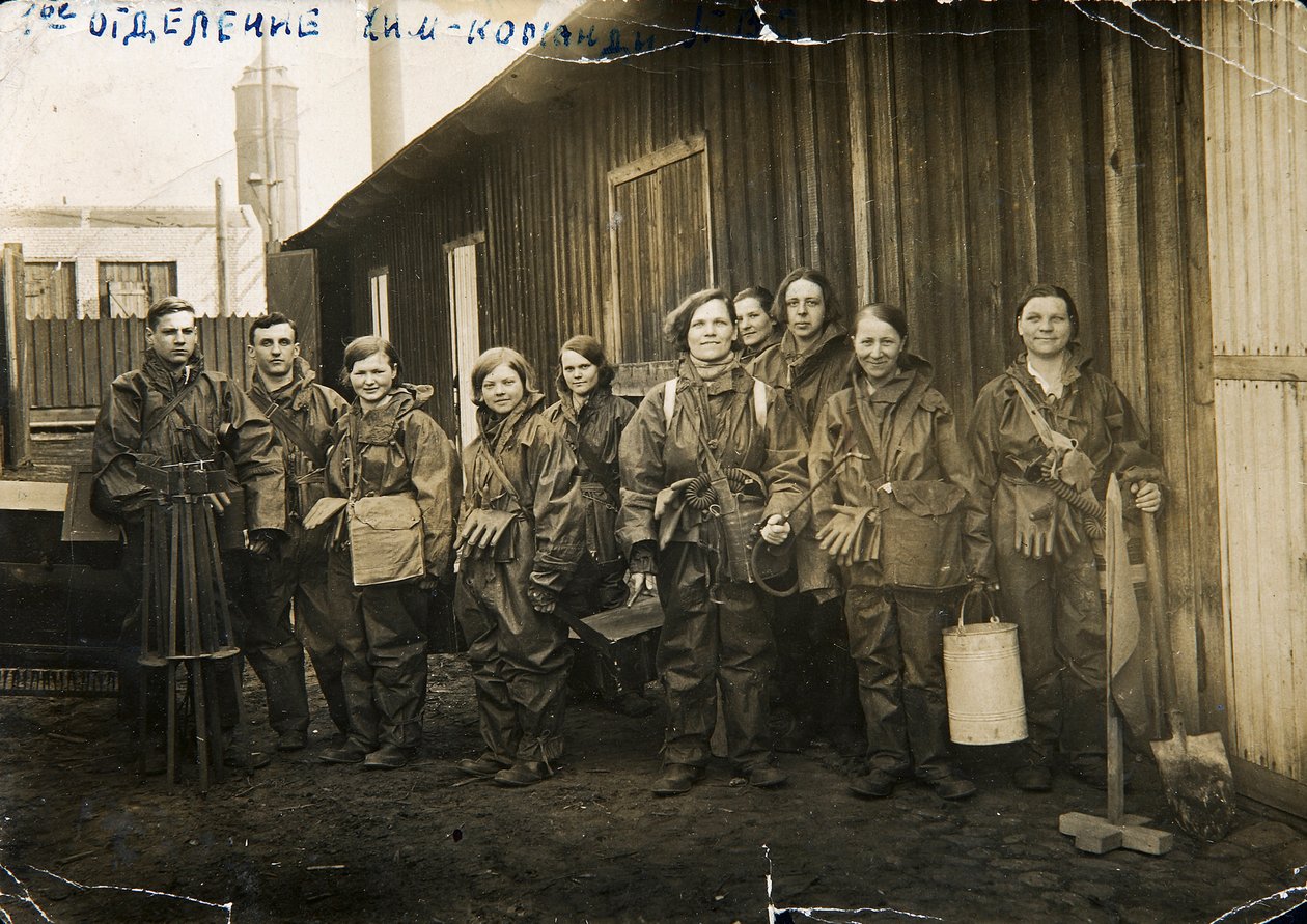 Kimyasal savunma birimi PVChO, SSCB, 1930'lar by Unbekannt