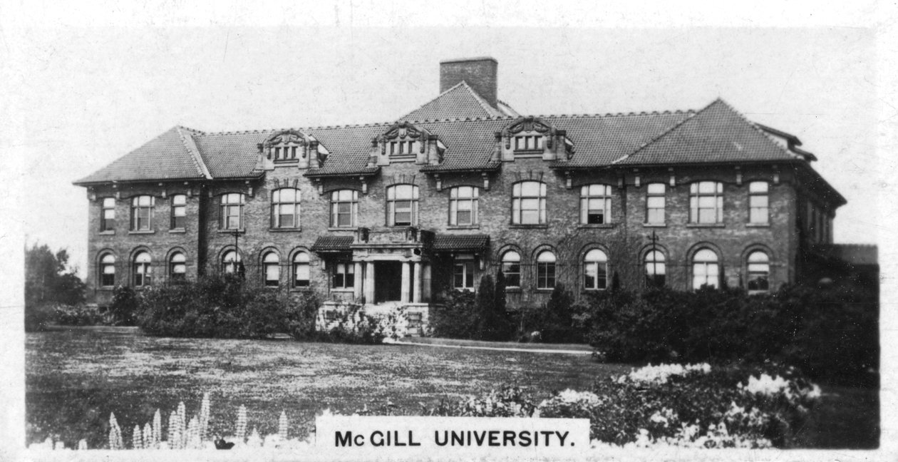Kimya binası, McGill Üniversitesi, Montreal, Kanada, c1920s by Unbekannt