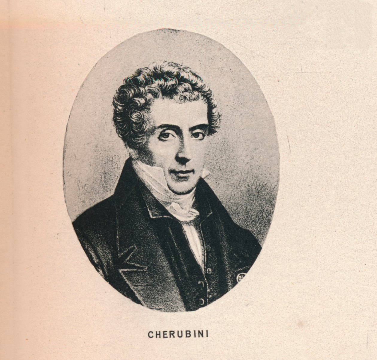 Cherubini., 1895 by Unbekannt