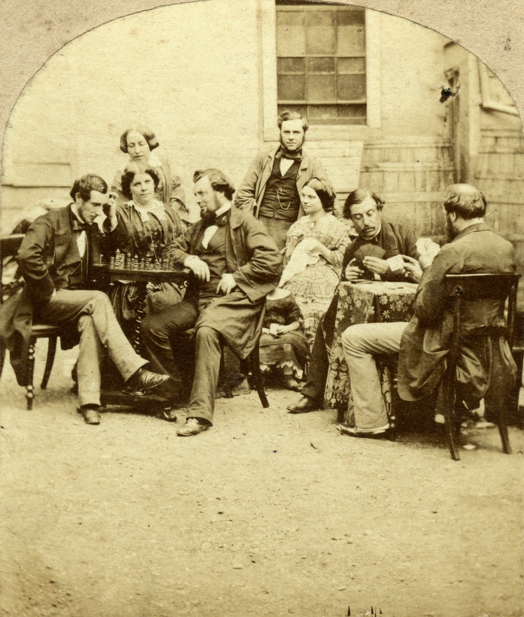 Satranç ve Kartlar, c1850s by Unbekannt