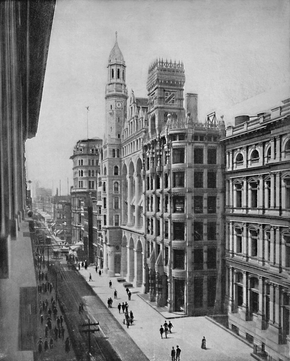 Kestane Sokağı, Philadelphia, c1897. by Unbekannt