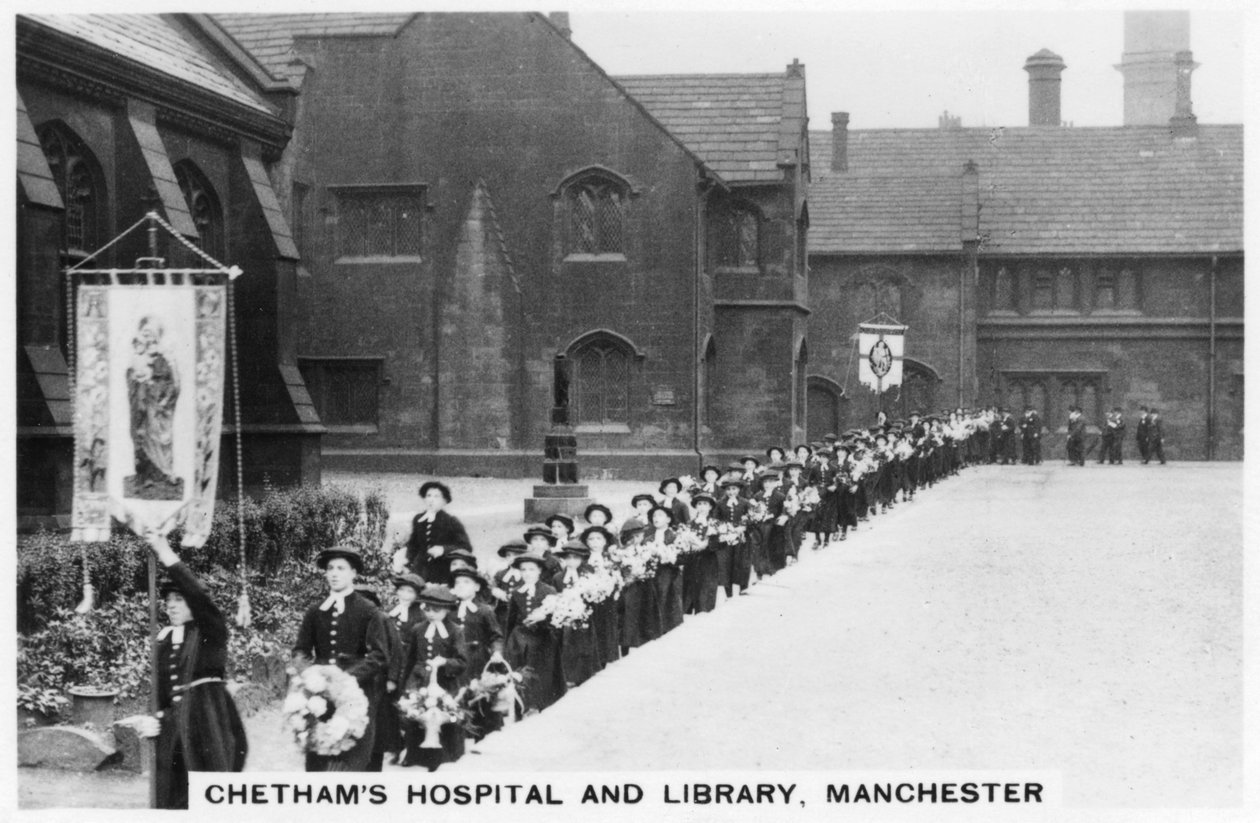 Chethams Hastanesi ve Kütüphanesi, Manchester, 1937 by Unbekannt