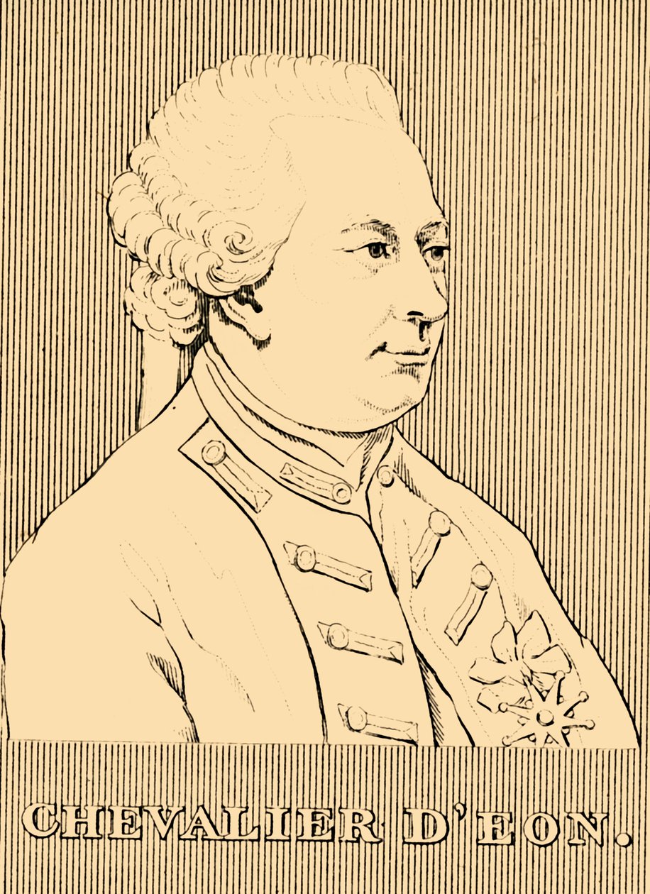 Şövalye DEon, 1728-1810, 1830. by Unbekannt